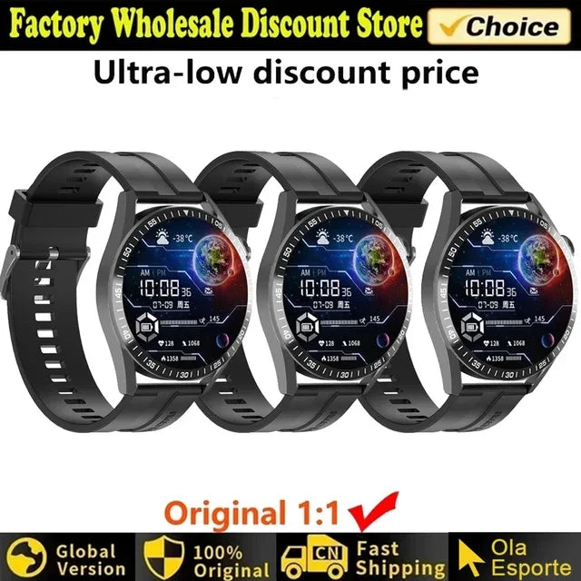 Para huawei gt4 pro relógio inteligente masculino 4 pro amoled tela hd bluetooth chamada gps nfc freqüência cardíaca açúcar no sangue smartwatch 2024 novo