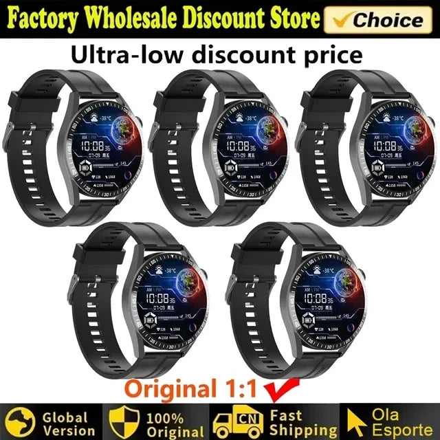 Para huawei gt4 pro relógio inteligente masculino 4 pro amoled tela hd bluetooth chamada gps nfc freqüência cardíaca açúcar no sangue smartwatch 2024 novo