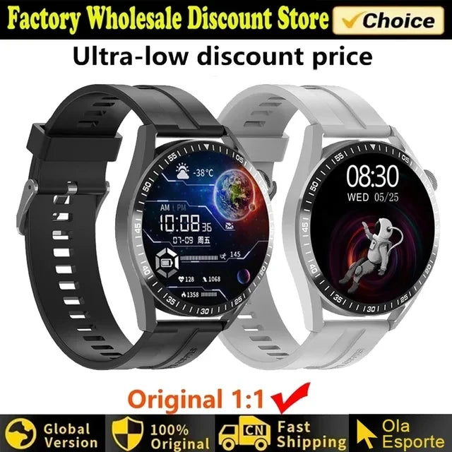 Para huawei gt4 pro relógio inteligente masculino 4 pro amoled tela hd bluetooth chamada gps nfc freqüência cardíaca açúcar no sangue smartwatch 2024 novo